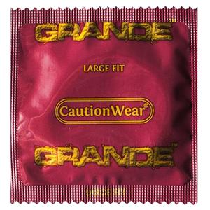 Buy Caution Wear Grande Condoms Online